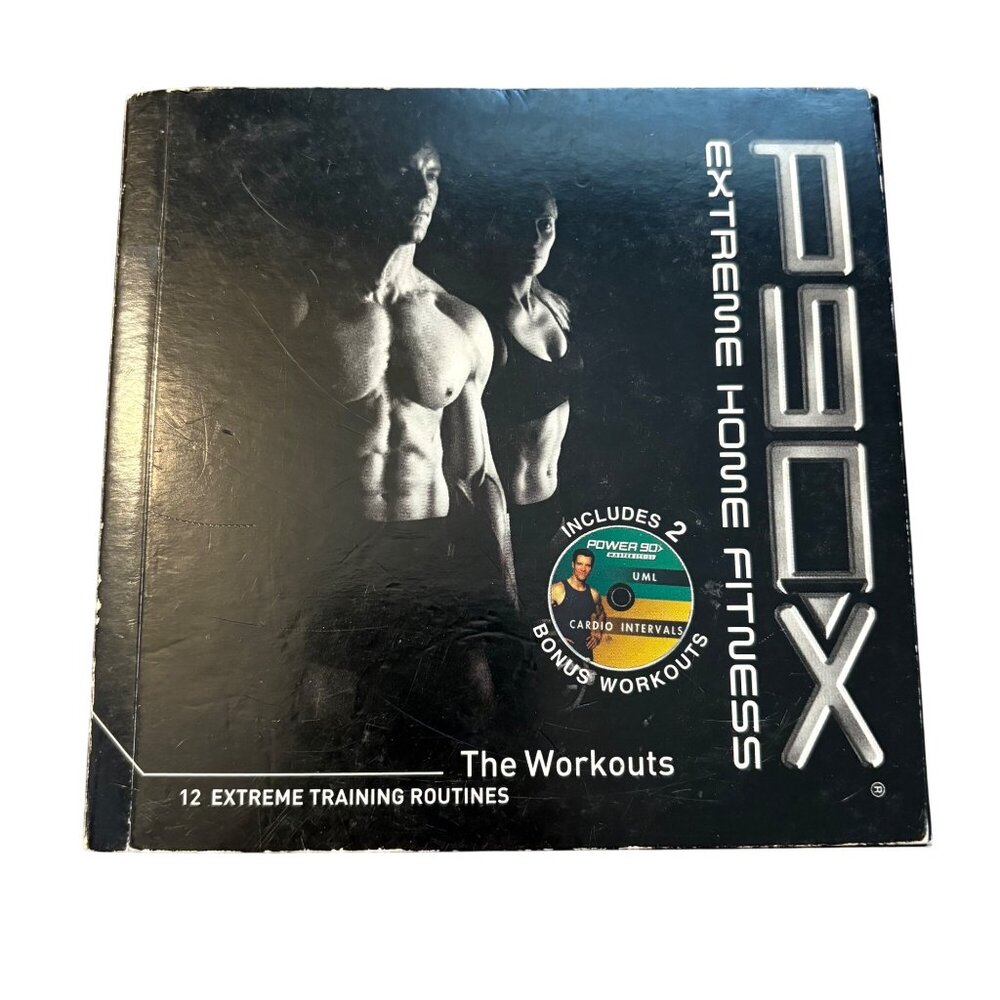 P90X Extreme Home Fitness DVD Set With Tony Horton Complete Set